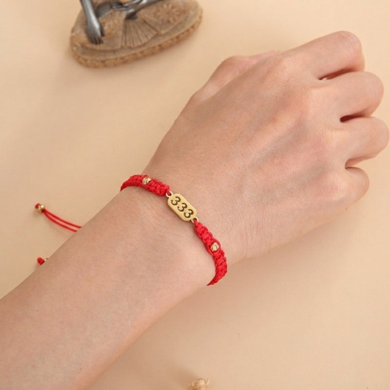 Buddha & Karma 333 Divine Guidance Angel Number Bracelet