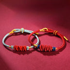 Handmade Wenchang Knot Red String Bracelet – Meaningful Gift for Good Luck