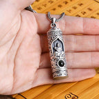 Fortune Jewel Chinese Zodiac Natal Buddha Projection Prosperity Necklace Pendant Fortune Jewel