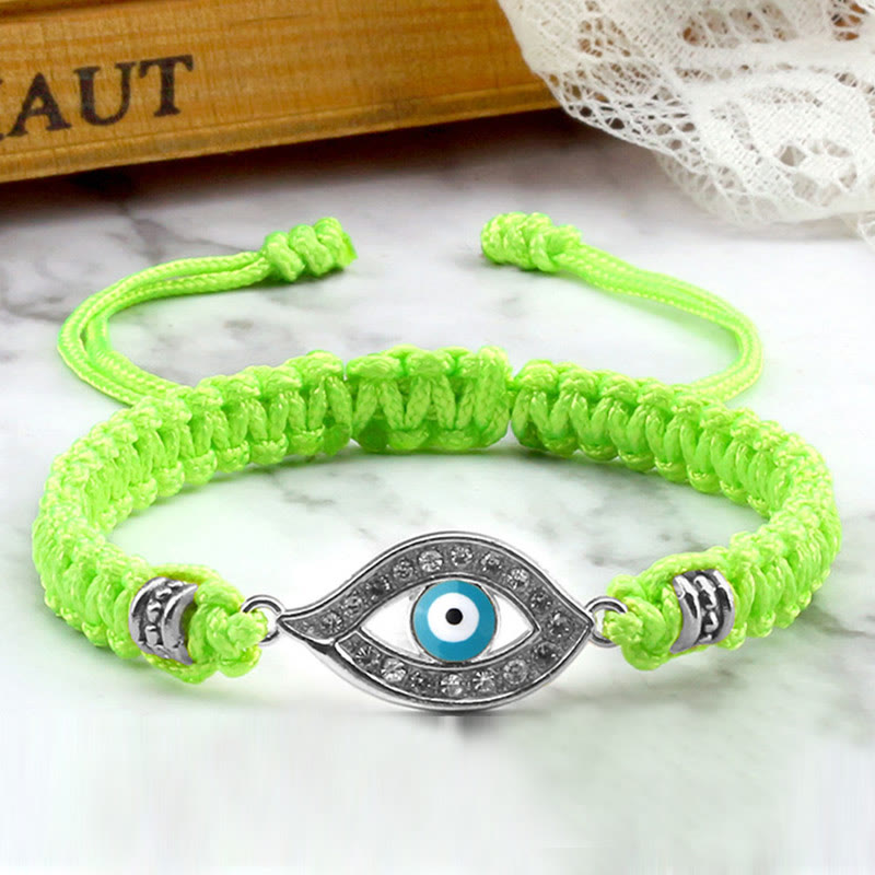 Fortune Jewel Evil Eye Keep Away Evil Spirits String Bracelet