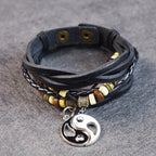 Yin Yang Pendant Couple Balance Bracelet Fortune Jewel
