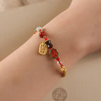 Fortune Jewel Tibetan Auspicious Clouds Fortune Happiness Wealth Luck Bracelet