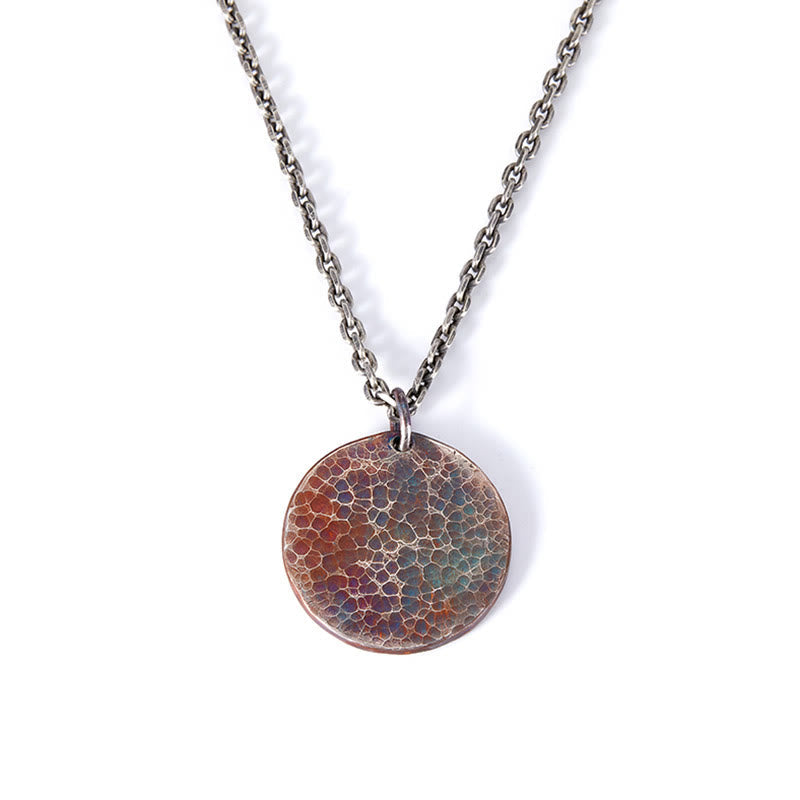 Fortune Jewel 990 Sterling Silver Yin Yang Water and Fire Balance Necklace Pendant Fortune Jewel
