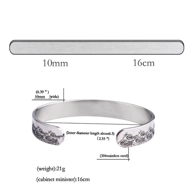 Fortune Jewel The Day I Lost You Memorial Harmony Bracelet Bangle