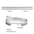 Fortune Jewel The Day I Lost You Memorial Harmony Bracelet Bangle