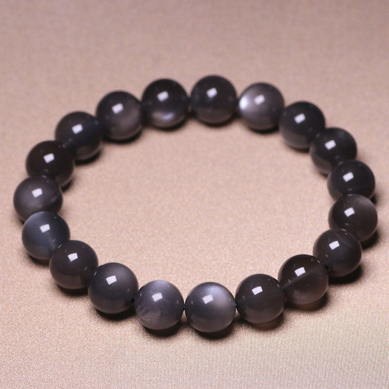 Fortune Jewel Natural Moonstone Positive Love Beads Bracelet