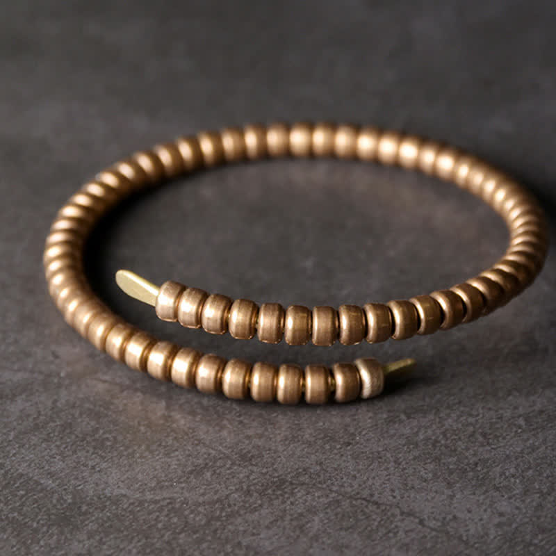 Fortune Jewel Vintage Design Copper Balance Adjustable Cuff Bracelet