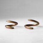 Fortune Jewel Simple Design Copper Luck Adjustable Ring