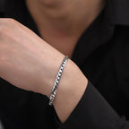 Fortune Jewel Double Dorje Vajra Strength Punk Copper Chain Bracelet Necklace