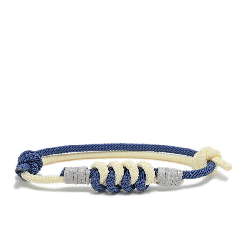Fortune Jewel Simple Design King Kong Knot Strength Braid String Bracelet