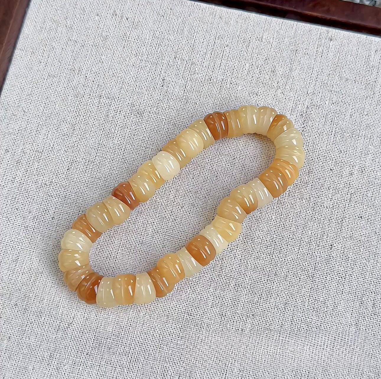 Buddha3bodhi Burger-Sliced Fidget Bodhi Bracelet for Stress Relief
