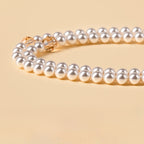 Buddha3bodhi 6mm Crystal Pearl 108 Bead Mala Natural White Crystal  Prayer Beads