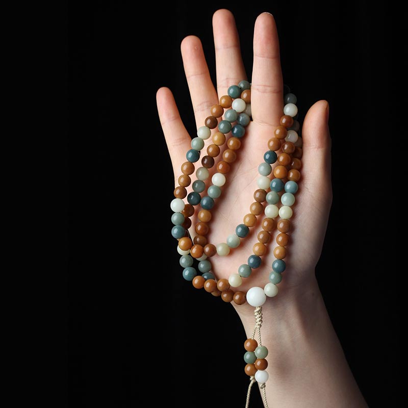 Fortune Jewel Bodhi Seed Mala Harmony Wisdom Bracelet