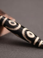 Agarwood Tibetan Dzi Beads Pendant