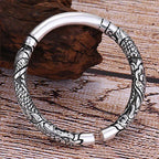 Fortune Jewel Dragon Auspicious Clouds Luck Protection Bracelet Adjustable Bangle Fortune Jewel
