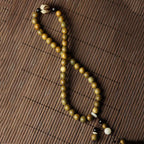Fortune Jewel Green Sandalwood Bodhi Seed Lotus Soothing Double Wrap Bracelet