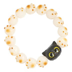Fortune Jewel Natural Bodhi Seed Red Sandalwood Lovely Paw Lucky Cat Peace Bracelet