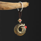 Fortune Jewel Good Luck Fortune Copper Wealth Key Chain