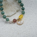 Fortune Jewel Jade Sea shell Ruyi Lock Luck Bracelet