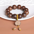 Fortune Jewel Plum Blossom Wood Inner Peace Bracelet