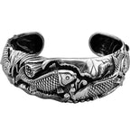 Fortune Jewel Fortune Jewel Koi Fish Lotus Luck Wealth Bracelet Bangle