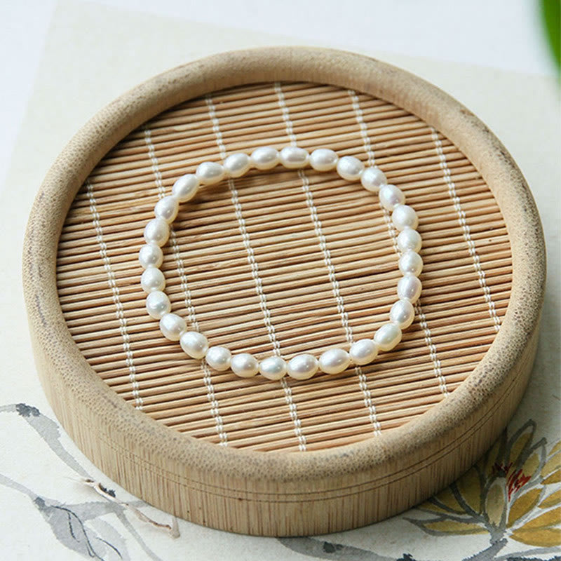 Fortune Jewel Natural Pearl Healing Beaded Bracelet