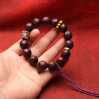 Fortune Jewel Bodhi Seed Bead Peace Calm Tassel Bracelet