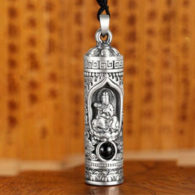 Fortune Jewel Chinese Zodiac Natal Buddha Projection Prosperity Necklace Pendant Fortune Jewel