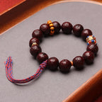 Fortune Jewel Bodhi Seed Bead Peace Calm Tassel Bracelet
