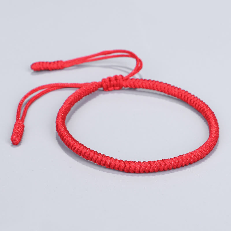 Fortune Jewel Tibetan 3Pcs King Kong Knot Protection Braided Bracelet