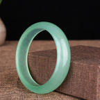 Fortune Jewel Natural Jade Luck Healing Prosperity Bangle Bracelet