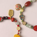 Fortune Jewel Tibetan Auspicious Clouds Fortune Happiness Wealth Luck Bracelet