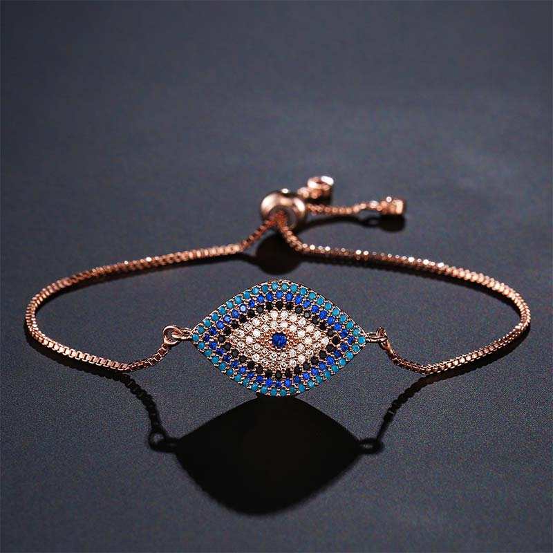 Fortune Jewel Evil Eye Protection Healing Bracelet