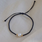 Fortune Jewel Natural Pearl Bead Luck Braid String Bracelet