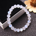 Fortune Jewel Natural Moonstone Lotus Love Bracelet