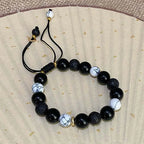 Fortune Jewel "All the Best for Strength and Grounding" Obsidian Bracelet Includes Gift Message Card Fortune Jewel