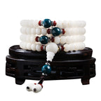Fortune Jewel Bodhi Seed Bead Lotus Blessing Charm Bracelet