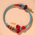 Fortune Jewel Handmade Wenchang Knot Luck Strength Braided Rope Bracelet