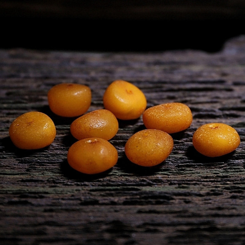 Fortune Jewel 108 Mala Beads Tibet Sheep Horn Amber Luck Bracelet