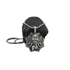 Fortune Jewel Pure Tin Ganesh Ganpati Elephant Protection Amulet Necklace Pendant