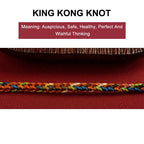 Fortune Jewel "May you be healthy and happy" Lucky Multicolored Bracelet