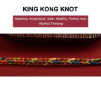 Fortune Jewel "May you be healthy and happy" Lucky Multicolored Bracelet Includes Gift Message Card Fortune Jewel