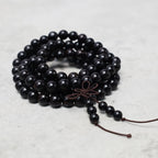 Fortune Jewel 108 Mala Beads Bracelet Prayer Meditation Sandalwood Elastic