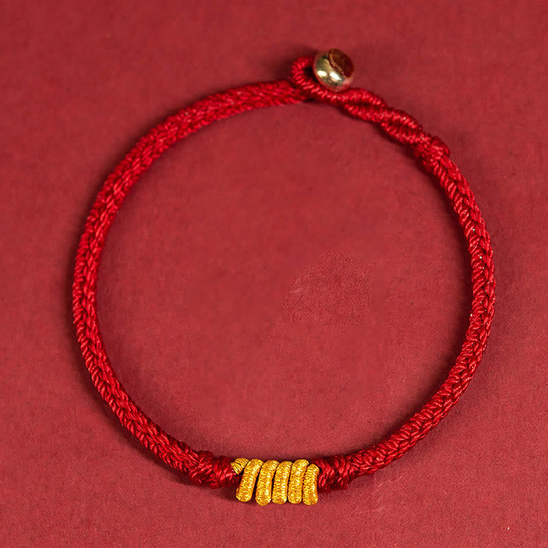 Fortune Jewel Handcrafted King Kong Knot Luck Protection Braid Rope Bracelet