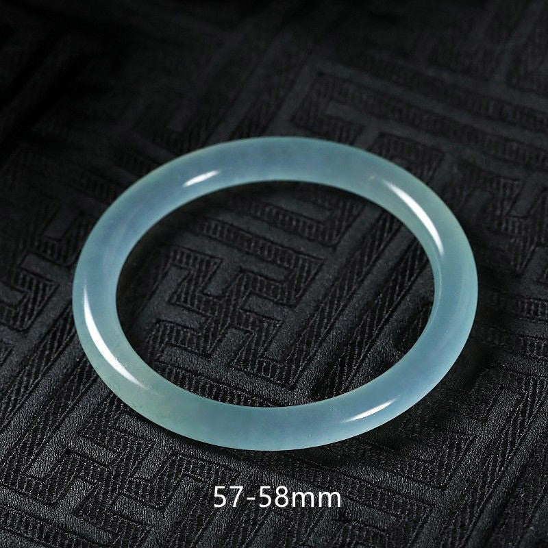 Fortune Jewel Natural Jade Healing Blessing Bangle Bracelet