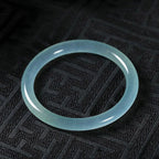 Fortune Jewel Natural Jade Healing Blessing Bangle Bracelet