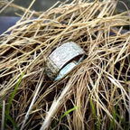 Fortune Jewel Four Guardian Beast Dragon White Tiger Suzaku Basalt Carved Success Luck Ring Fortune Jewel