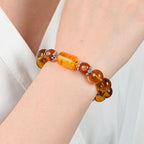 Fortune Jewel Natural Citrine Fortune Happiness Bracelet