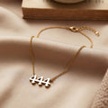 Exclusive: Buddha & Karma 444 Angel Number Necklace - Divine Guidance