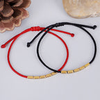Fortune Jewel Handcrafted Copper Bead Protection Braided String Bracelet